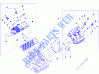 Zylinderkopf   ventile für MOTO GUZZI Eldorado E4 ABS 2016