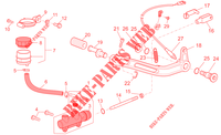 Hinterradbremspumpe für MOTO GUZZI Griso 8V E3 2013