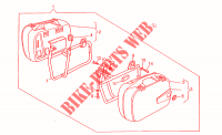 Suitcase kit für MOTO GUZZI Nevada 1994